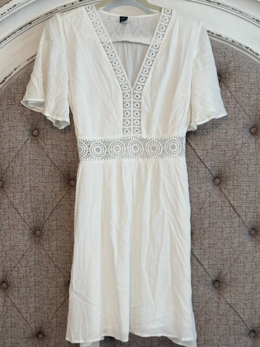 Shein White Summer Beach Dress - Size M / 6 NWOT